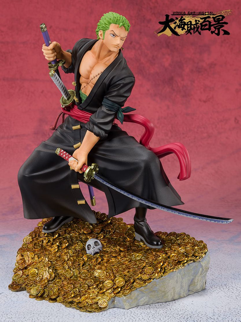 One Piece - Roronoa Zoro Figuarts Zero Statue (WT100 Commemorative: Daikaizoku Hyakkei)