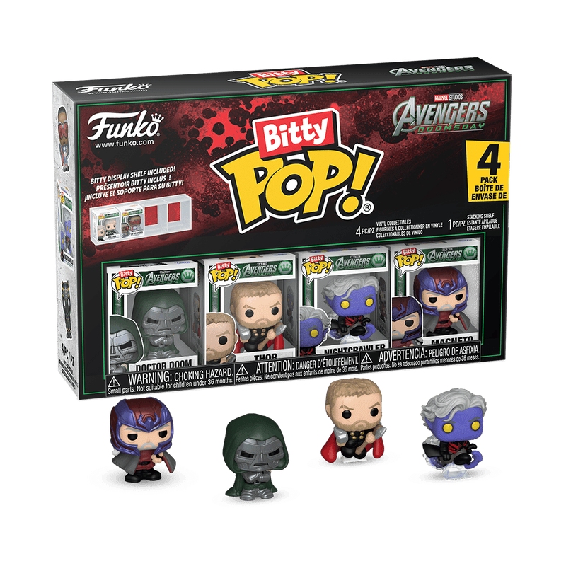 Avengers: Doomsday - Doctor Doom Bitty Pop! 4 Pack
