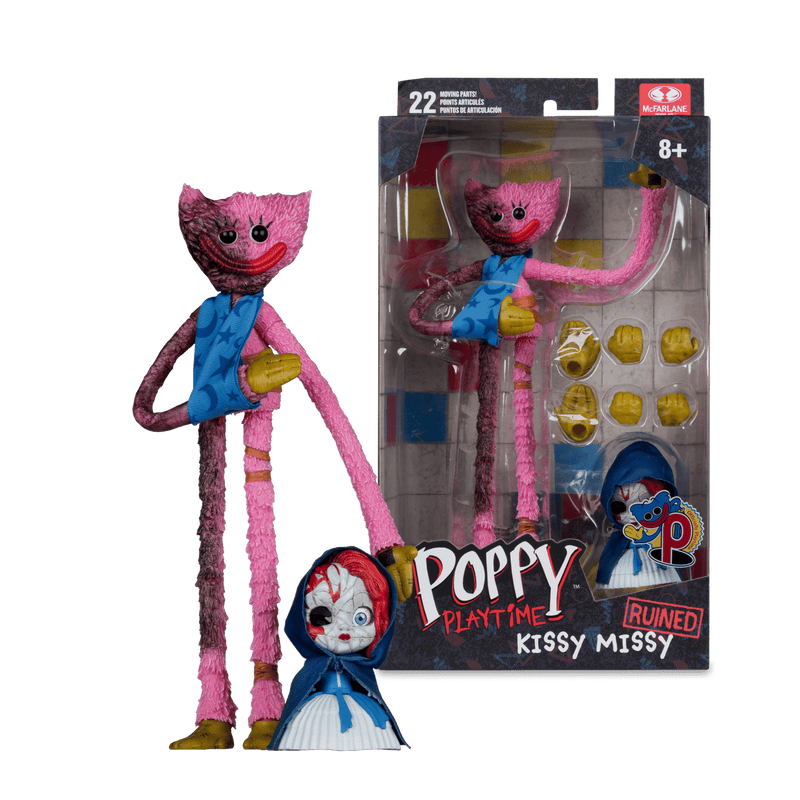 Poppy Playtime - Kissy Missy (Ruined) 7 Inch Action Figure