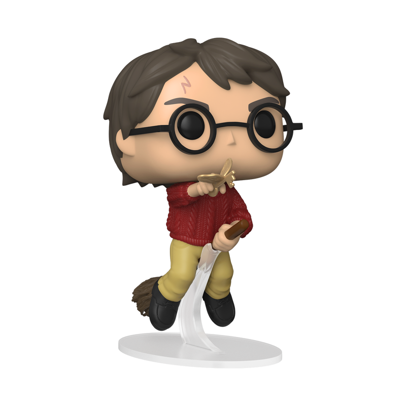 Harry Potter - Harry on Broom Chasing Key Pop! Vinyl Figure (SDCC 2021)