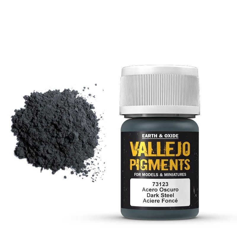Vallejo Pigments - Dark Steel 30 ml