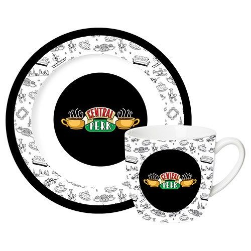 Coffee Mug and Saucer Friends Central Perk