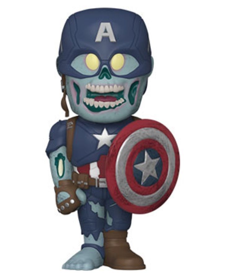 What If - Captain America (with chase) Zombie Vinyl Soda