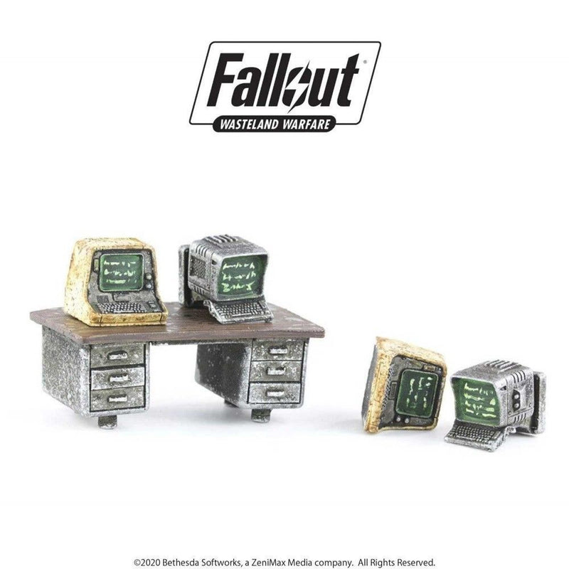 Fallout Wasteland Warfare Terrain Expansion Terminals