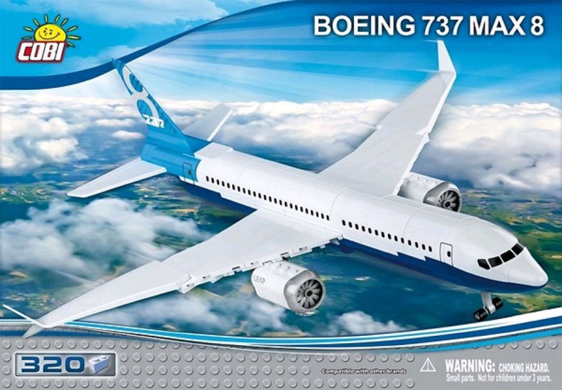 Boeing - 737 8 Max 320 piece Construction Set