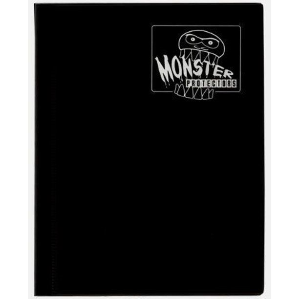 Monster 4-Pocket Folder: Black Matte