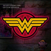 Wonder Woman - Logo Large LED Wall Light