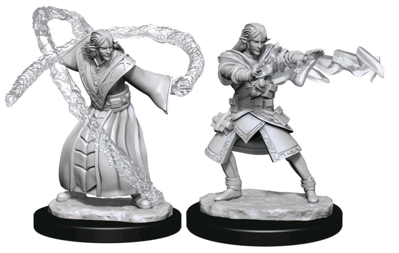 Dungeons & Dragons - Nolzur's Marvelous Unpainted Minis: Elf Wizard Male
