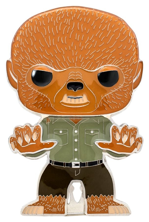 Universal Monsters - Wolfman 4in Pop! Enamel Pin