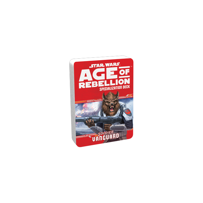 Star Wars RPG Age of Rebellion Vanguard Specialisation Deck