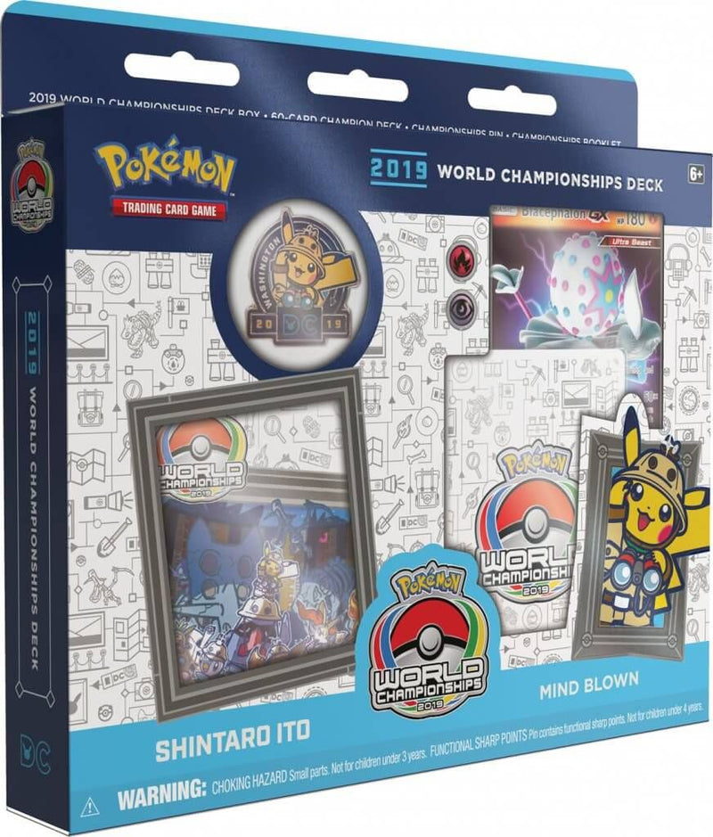 Pokemon TCG 2019 World Championship Deck - Shintaro Ito - Mind Blown (Blue)