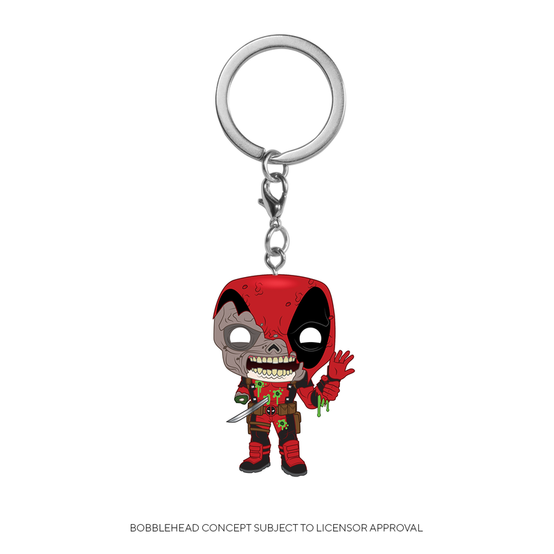 Marvel Zombies - Deadpool Pop! Keychain