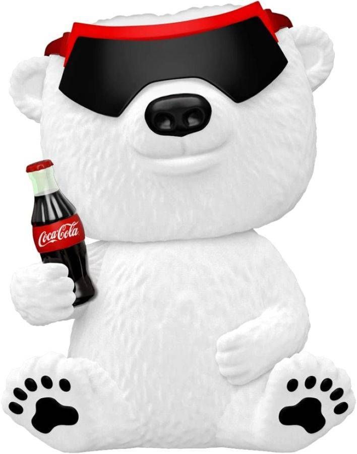 Coca Cola - 90s Polar Bear Flocked US Exclusive Pop! Vinyl Figure