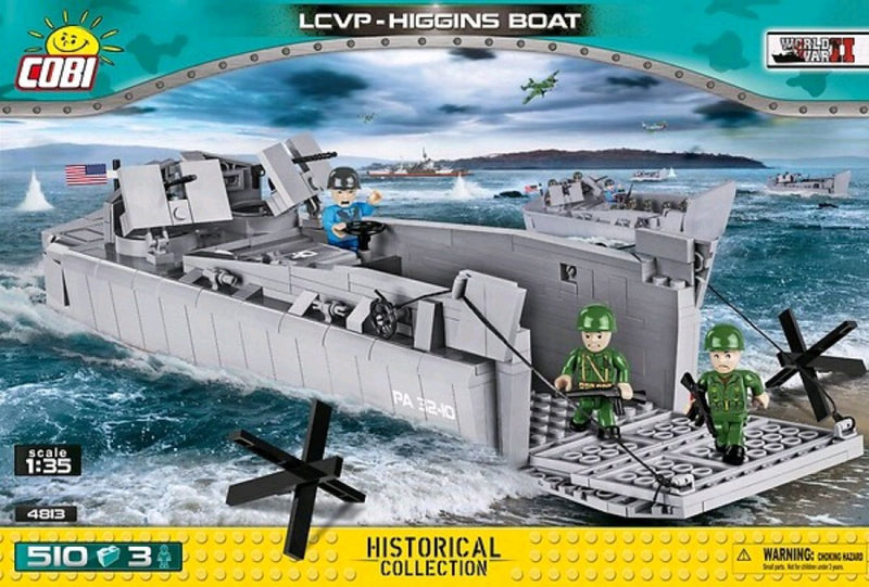 World War II - WS LCVP Higgins Boat (510 pieces)