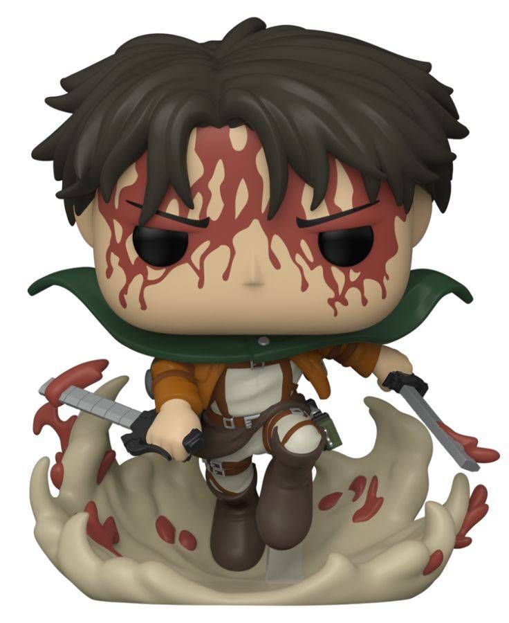 Attack on Titan - Levi Battle Blood-Splattered (US Exclusive) Pop! Vinyl Figure