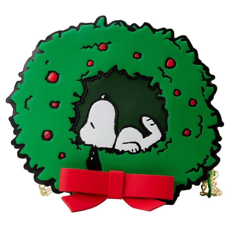 Peanuts - Snoopy Woodstock Light-up Wreath Crossbody