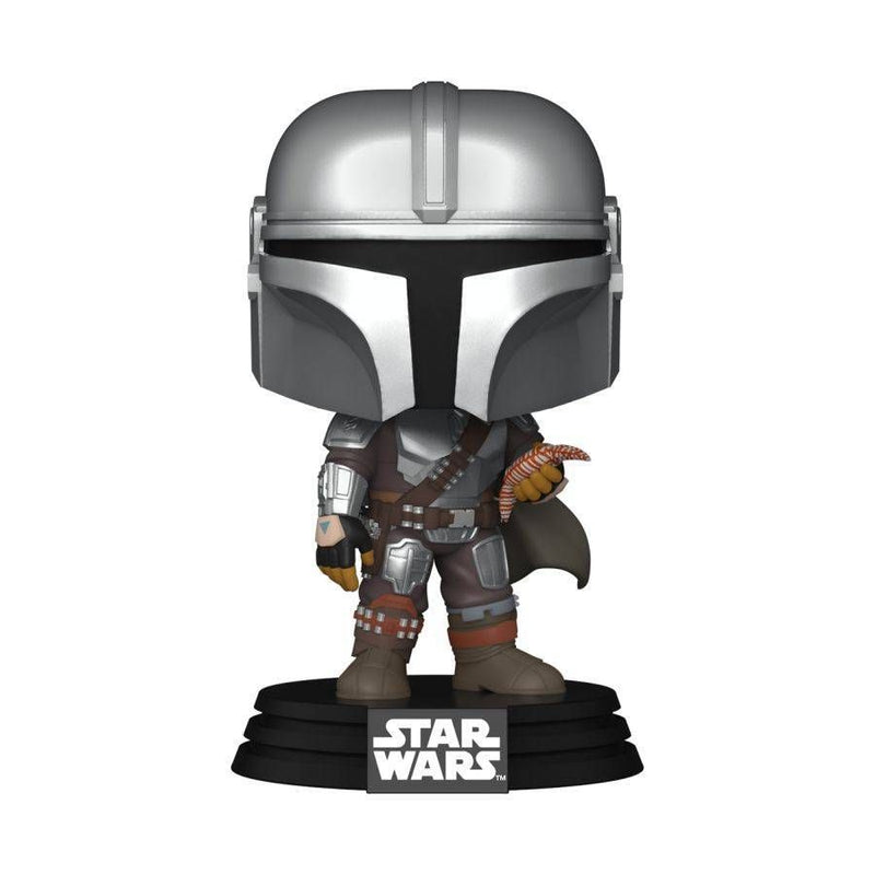 Star Wars: Book of Boba Fett - Mandalorian with Pouch Pop! Vinyl Figure