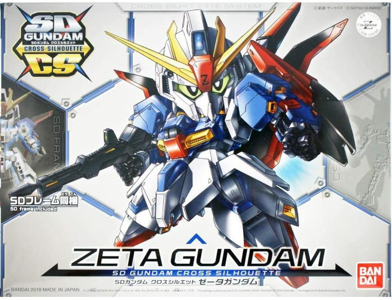 SD GUNDAM CROSS SILHOUETTE ZETA GUNDAM Model Kit