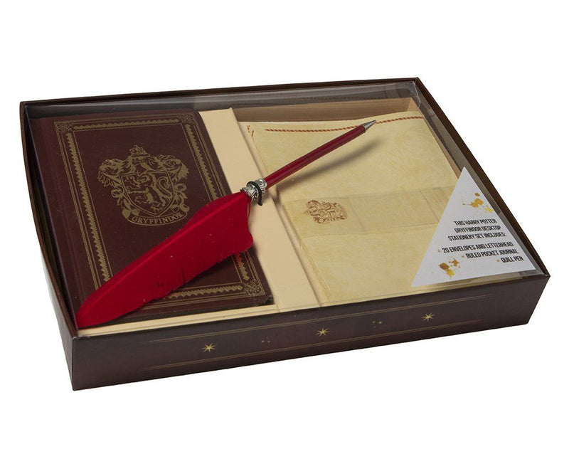 Harry Potter - Gryffindor Desktop Stationery Set With Pen