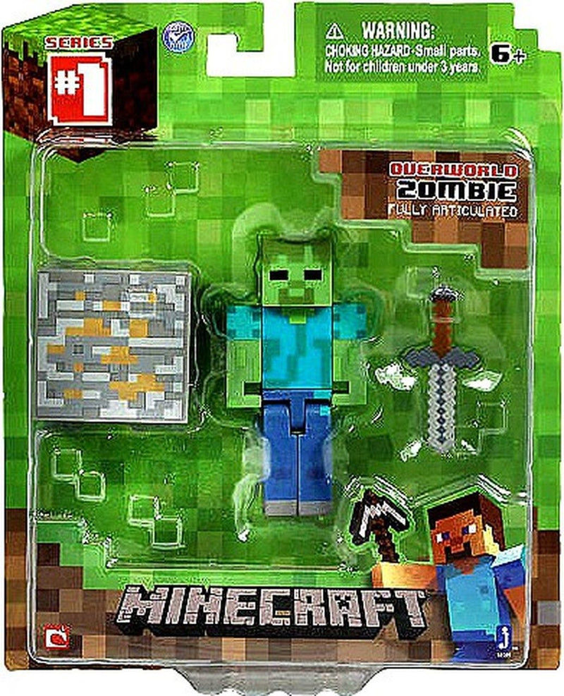 Minecraft - Series 1 Zombie Action Figure
