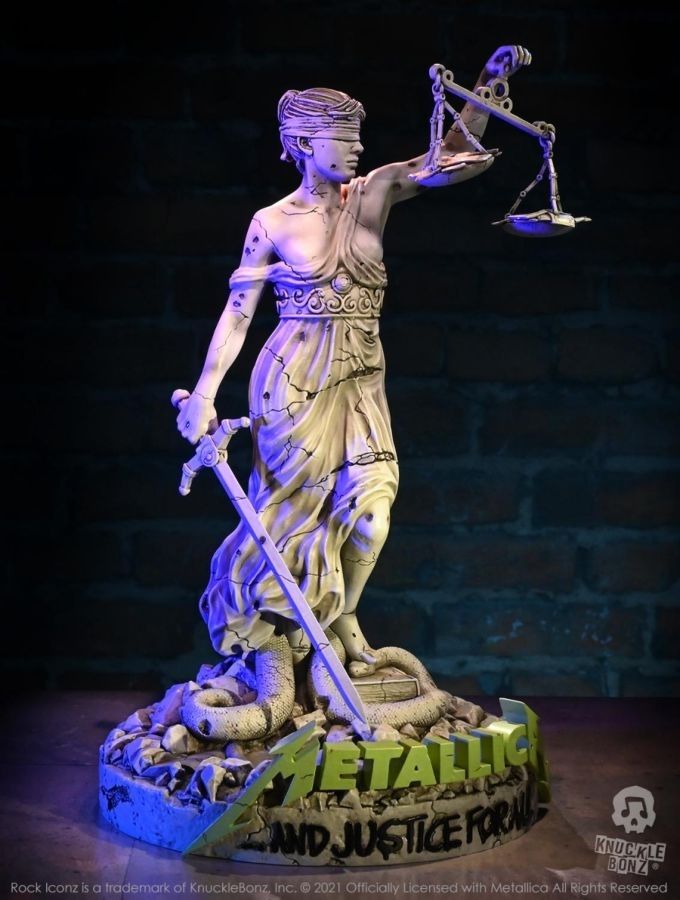 Metallica - Lady Justice Rock Iconz Statue