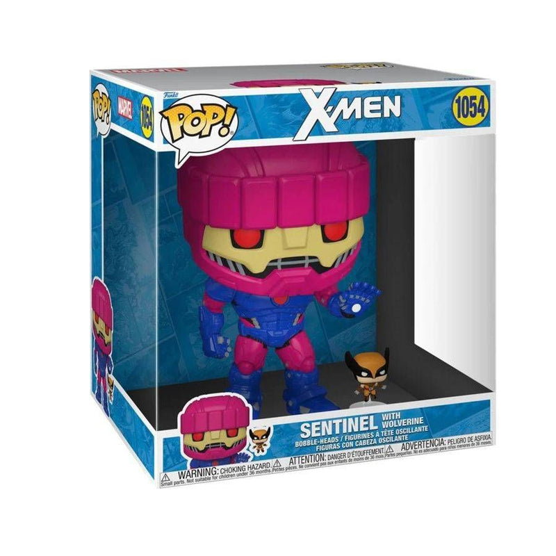 X-Men (Comics) - Sentinel with Wolverine 10 Inch Pop! Vinyl Figure