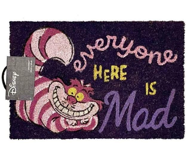 Alice in Wonderland - Everyone Here Is Mad Doormat