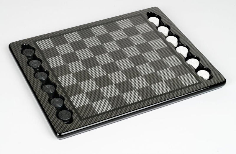 Dal Rossi Checkers Carbon Fibre