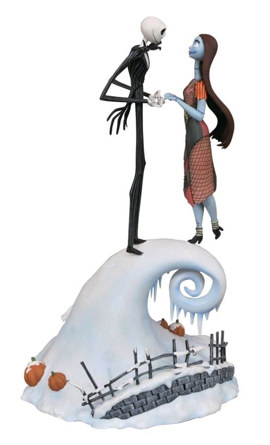 The Nightmare Before Christmas - Jack and Sally Milestones Statue