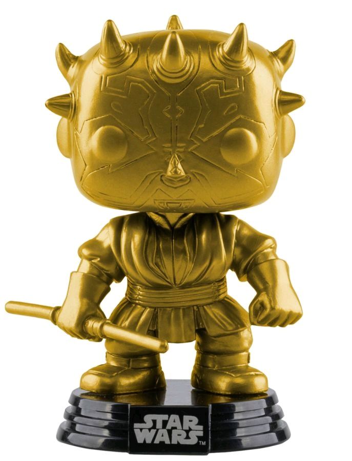 Star Wars - Darth Maul Gold Metallic (US Exclusive) Pop! Vinyl Figure