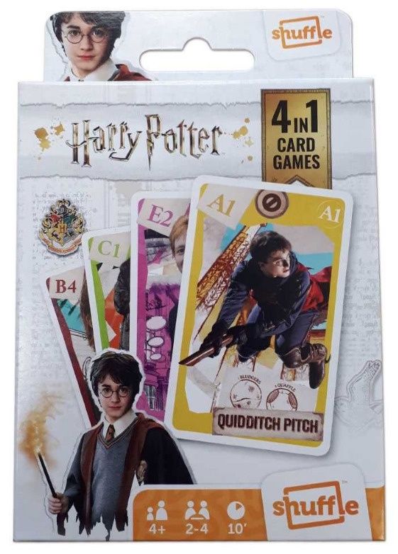 Shuffle 4-in-1 Card Games - Harry Potter