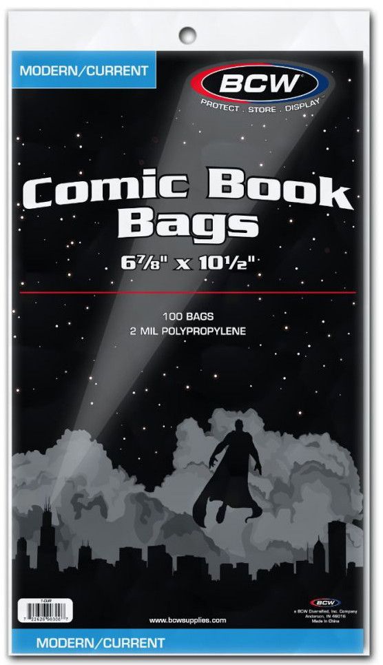 BCW Comic Book Bag Current Comics (6