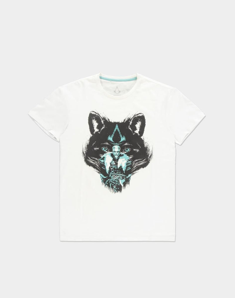 Difuzed Assassins Creed Valhalla Wolf Mens Tee - M