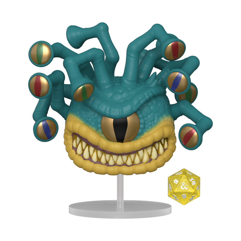 D&D - Xanathar with D20 Dice Metallic Pop! Vinyl Figure (SDCC 2021)