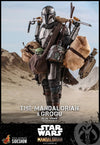 Star Wars: The Mandalorian - Mandalorian & Grogu Deluxe 1:6 Scale Action Figure Set