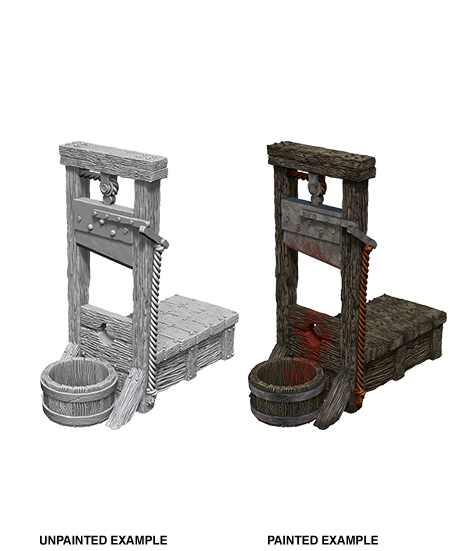 WizKids Deep Cuts Unpainted Miniatures Guillotine