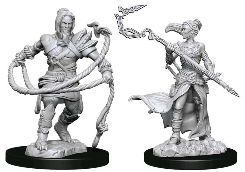 Magic the Gathering - Unpainted Miniatures: Stoneforge Mystic & Kor Hookmaster
