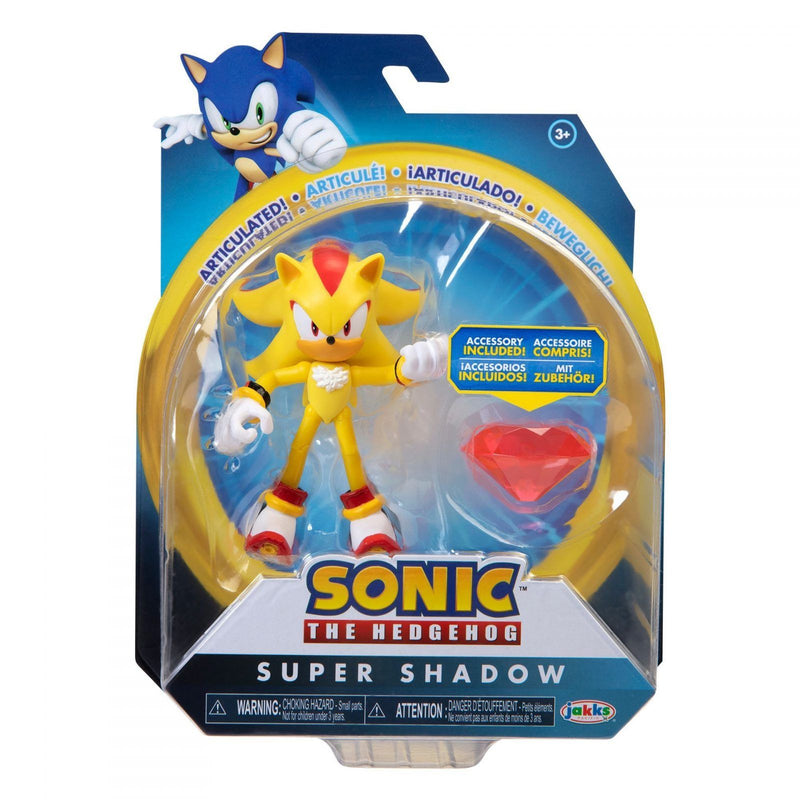 Sonic the Hedgehog - Super Shadow 12cm Articulated Figure
