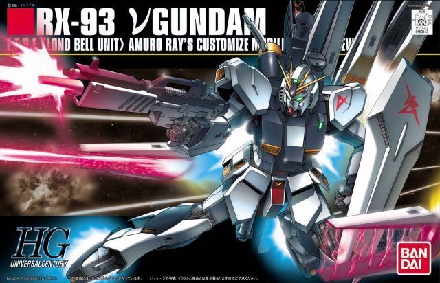1/144 HGUC NU GUNDAM Model Kit