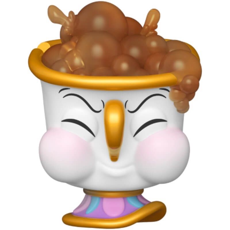 Beauty & the Beast - Chip with Bubbles (US Exclusive) Pop! Vinyl Figure