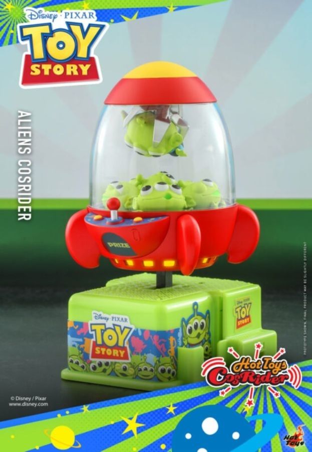 Toy Story - Aliens in Claw Machine CosRider