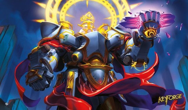 KeyForge Age of Ascension Grim Resolve Playmat