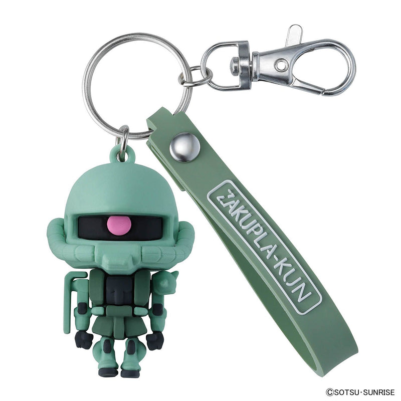 Gundam - Zakupla-Kun 3D Rubber Mascot Keychain