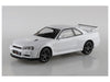 Nissan R34 Skyline GT-R 1/32 Snap Model Kit (White)