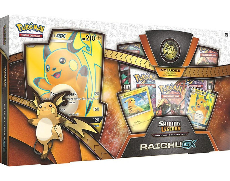 Pokemon Shining Legends Raichu GX Box