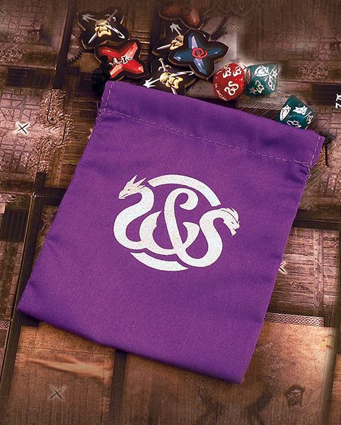 Sword and Sorcery Critical Hits Dice Bag Purple
