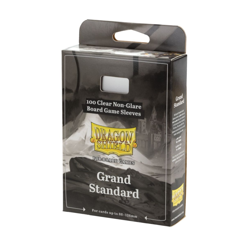 Dragon Shield: Board Game Sleeves - Clear/NonGlare Grand Standard