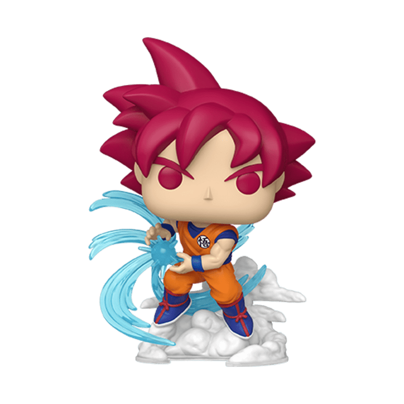Dragon Ball: Super - Super Saiyan God Goku (Chance ofChase) US Exclusive Pop! Vinyl Figure