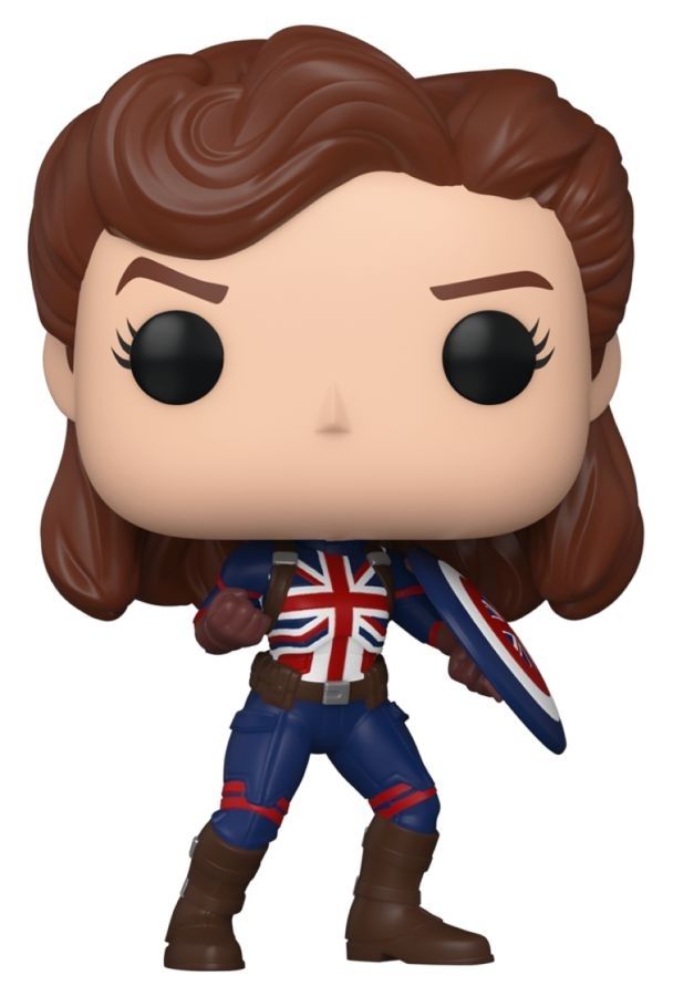 What If - Captain Carter Pose (US Exclusive) Pop! Vinyl Figure