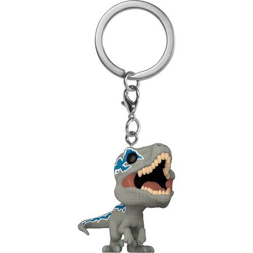 Jurassic World 3: Dominion - Velociraptor (Blue) Pocket Pop! Keychain